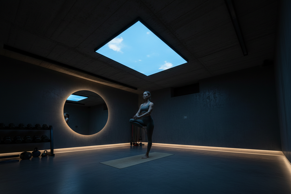 Home Gym – Solace Sky Panel