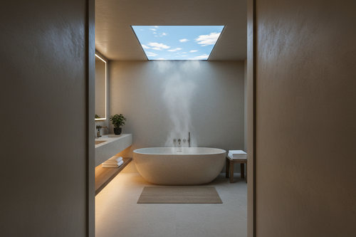 Luxury Bathroom – Solace Sky Panel